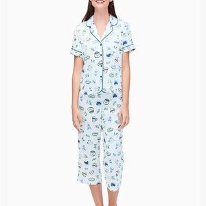 Kate Spade Charmeuse Pj Set Size XL